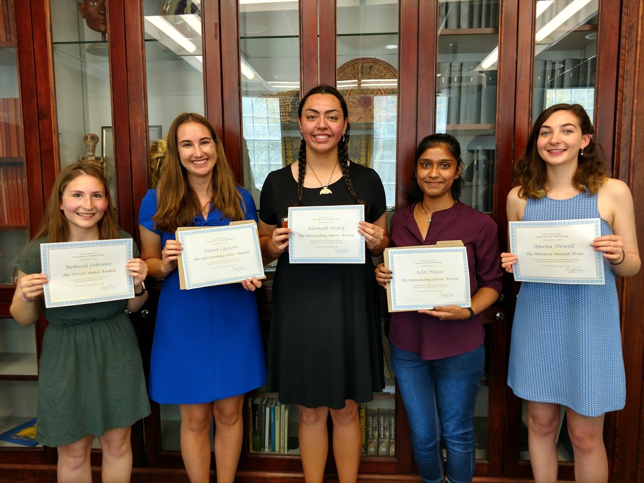 The Anthropology Department announces Student Award Winners – EMORY ...